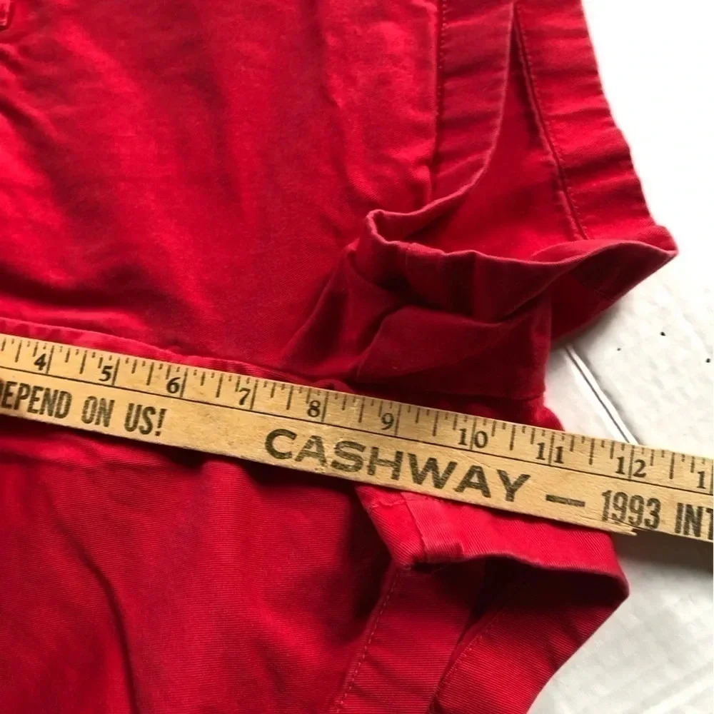 JCREW Chino Red Shorts - Picture 10 of 11